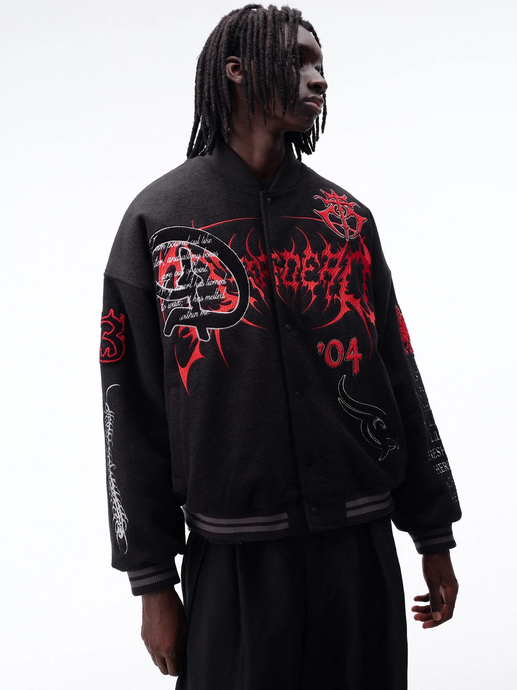 Breakdown Varsity Jacket - Image 9
