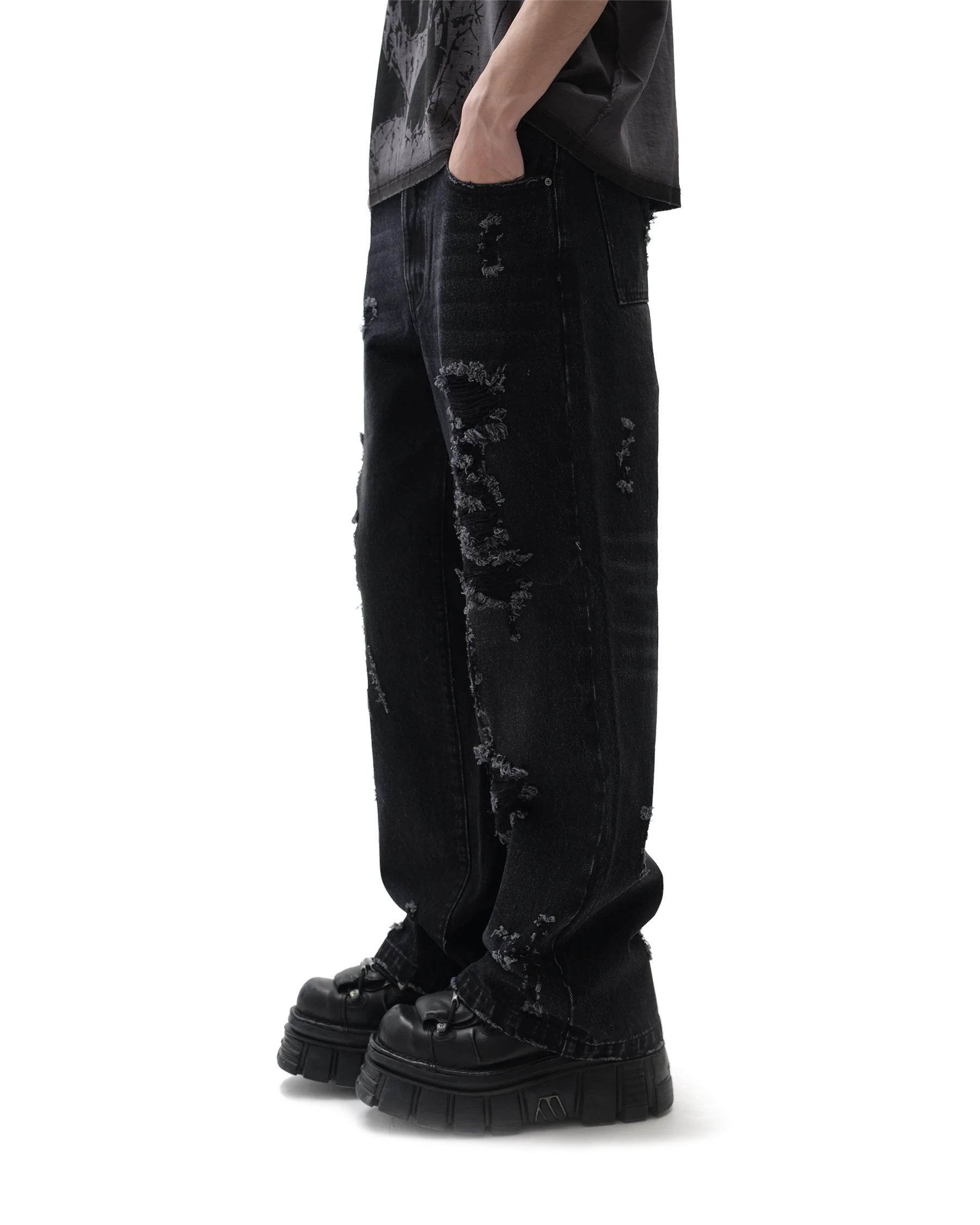 Burnout Black Jeans - Image 10