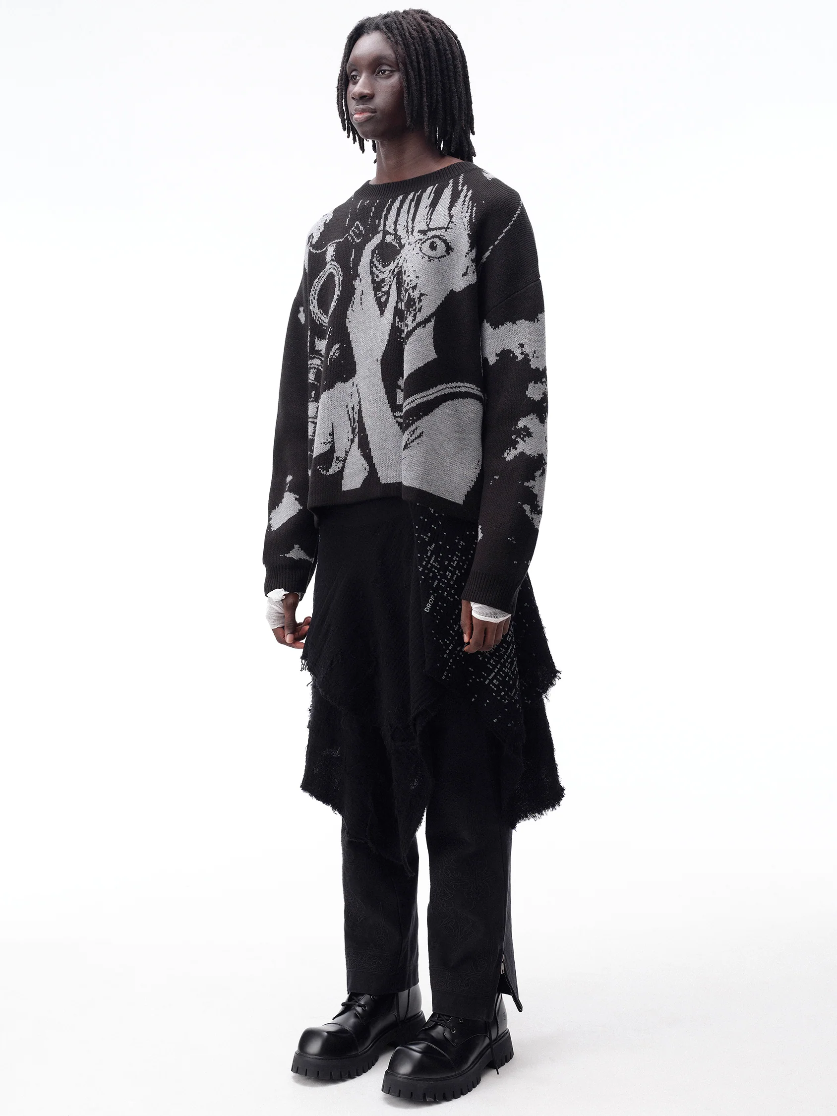 C0D3D Wrap Skirt - Image 17