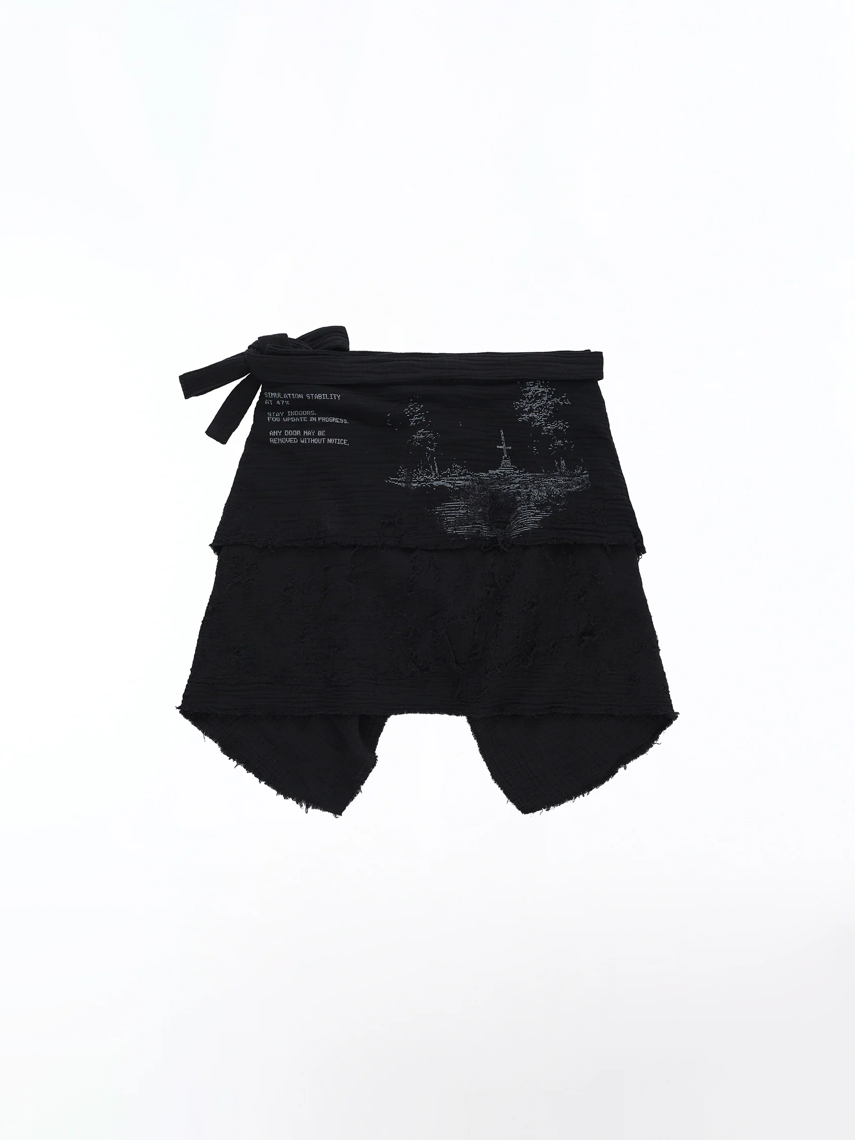 C0D3D Wrap Skirt - Image 4