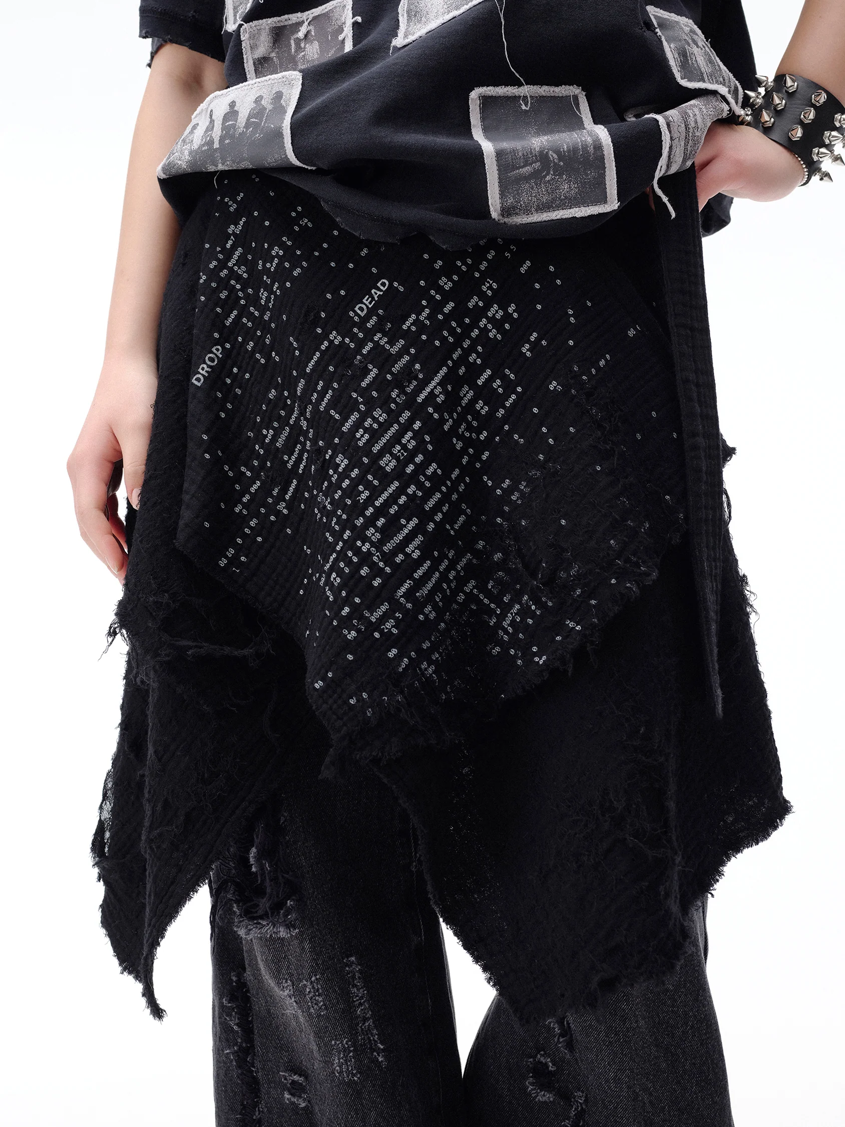 C0D3D Wrap Skirt - Image 7