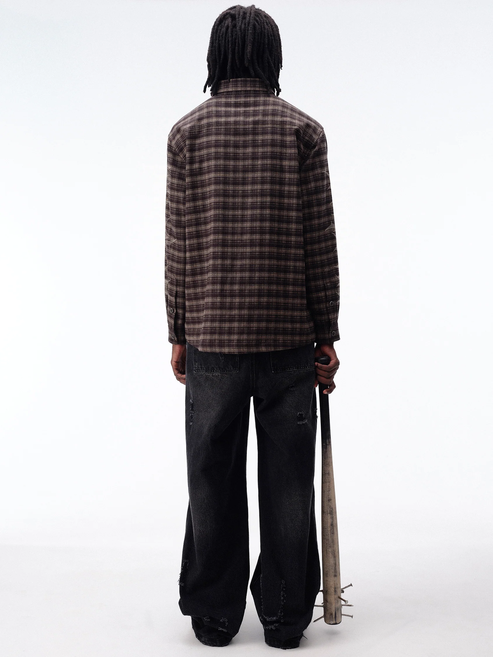 Charred Plaid shirt - Image 12