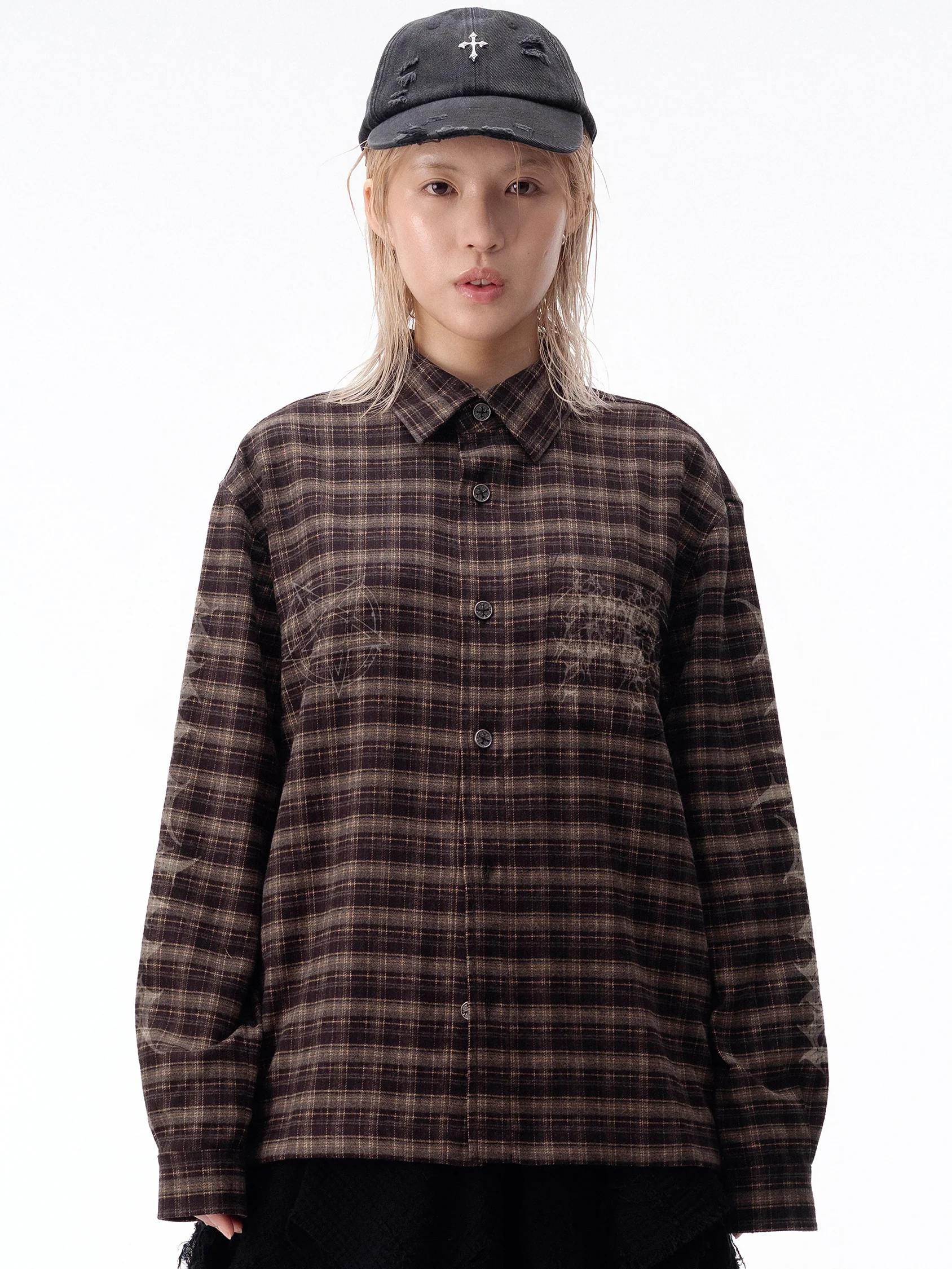 Charred Plaid shirt - Image 13