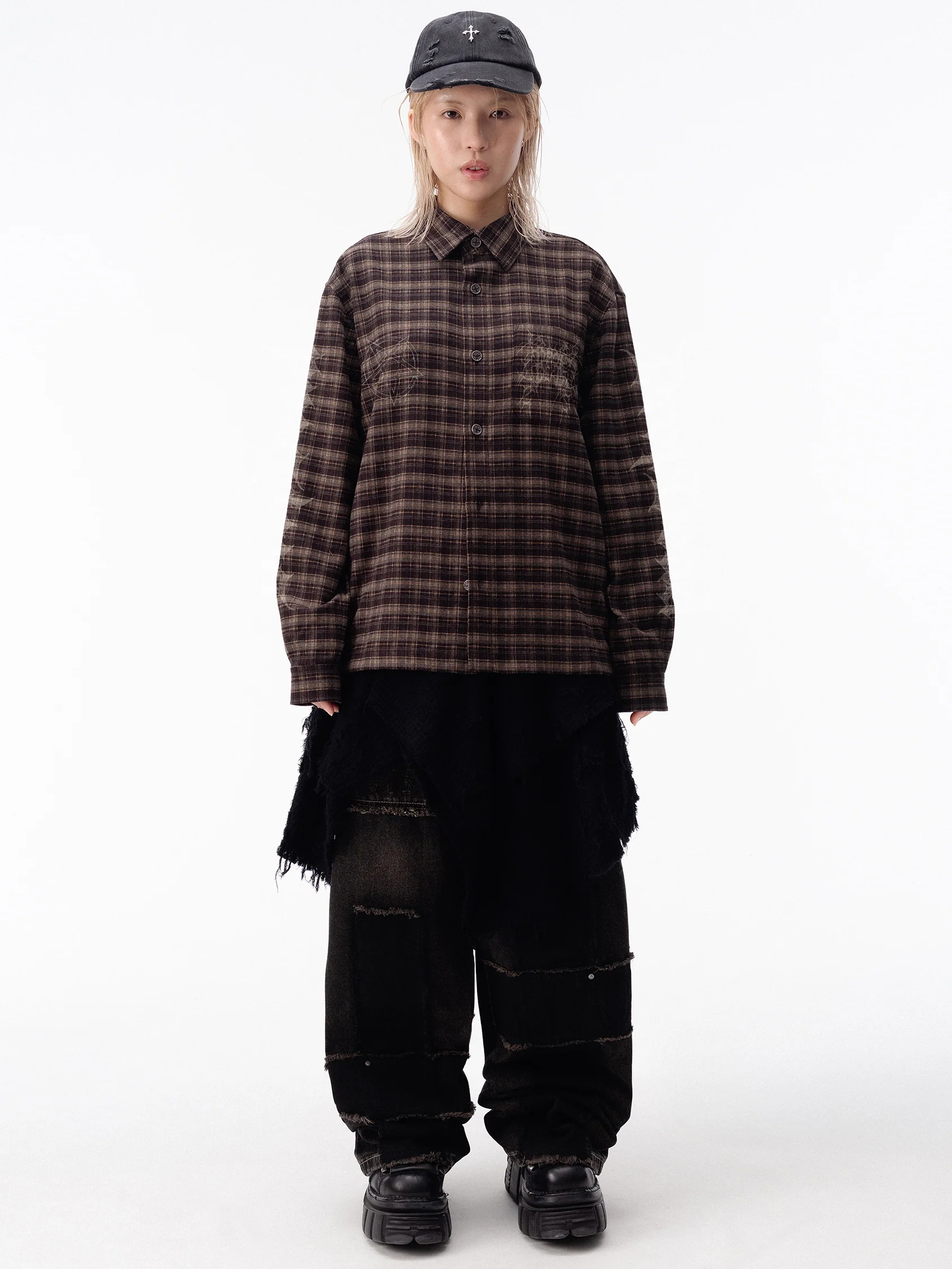 Charred Plaid shirt - Image 15