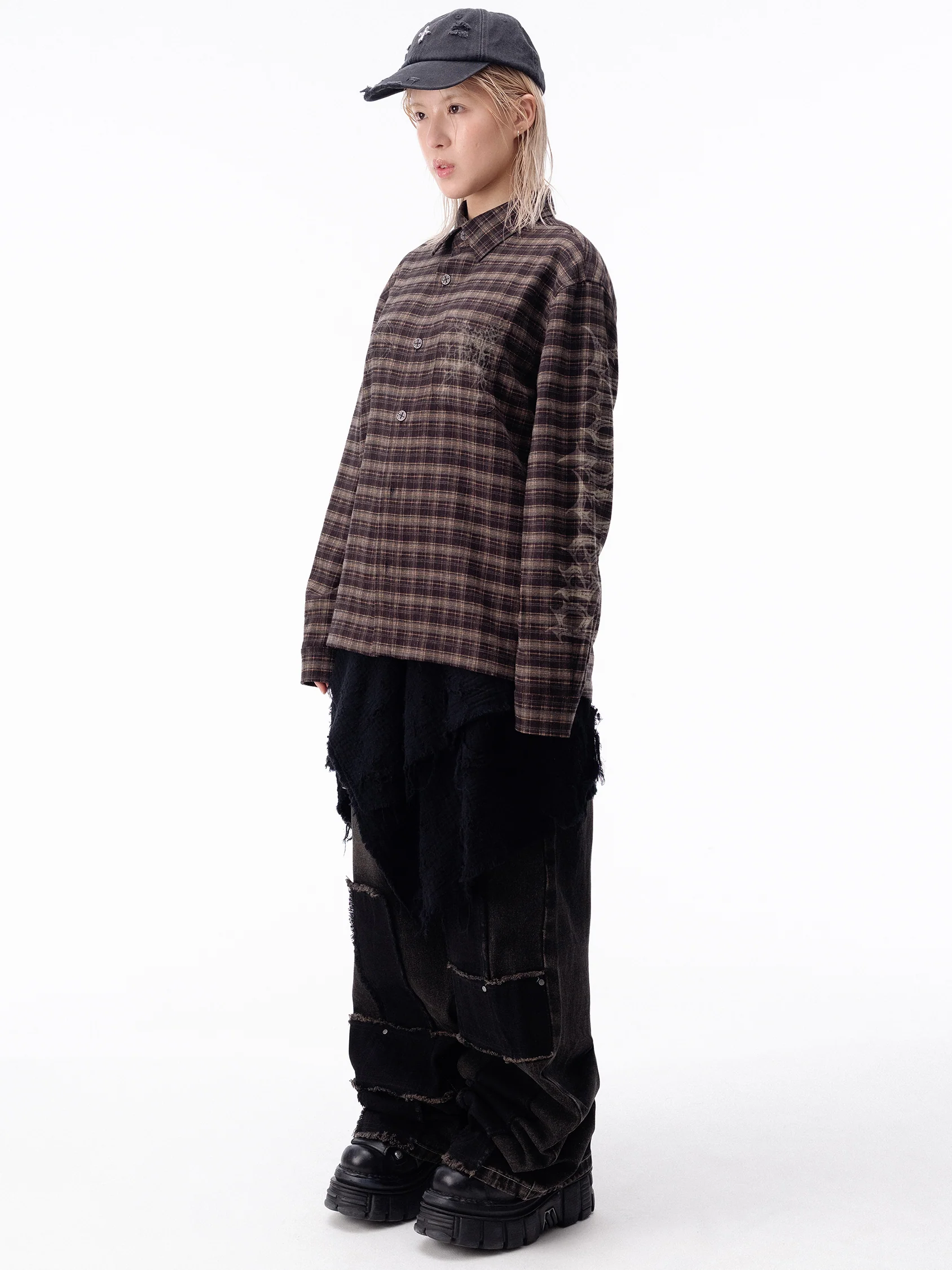 Charred Plaid shirt - Image 16