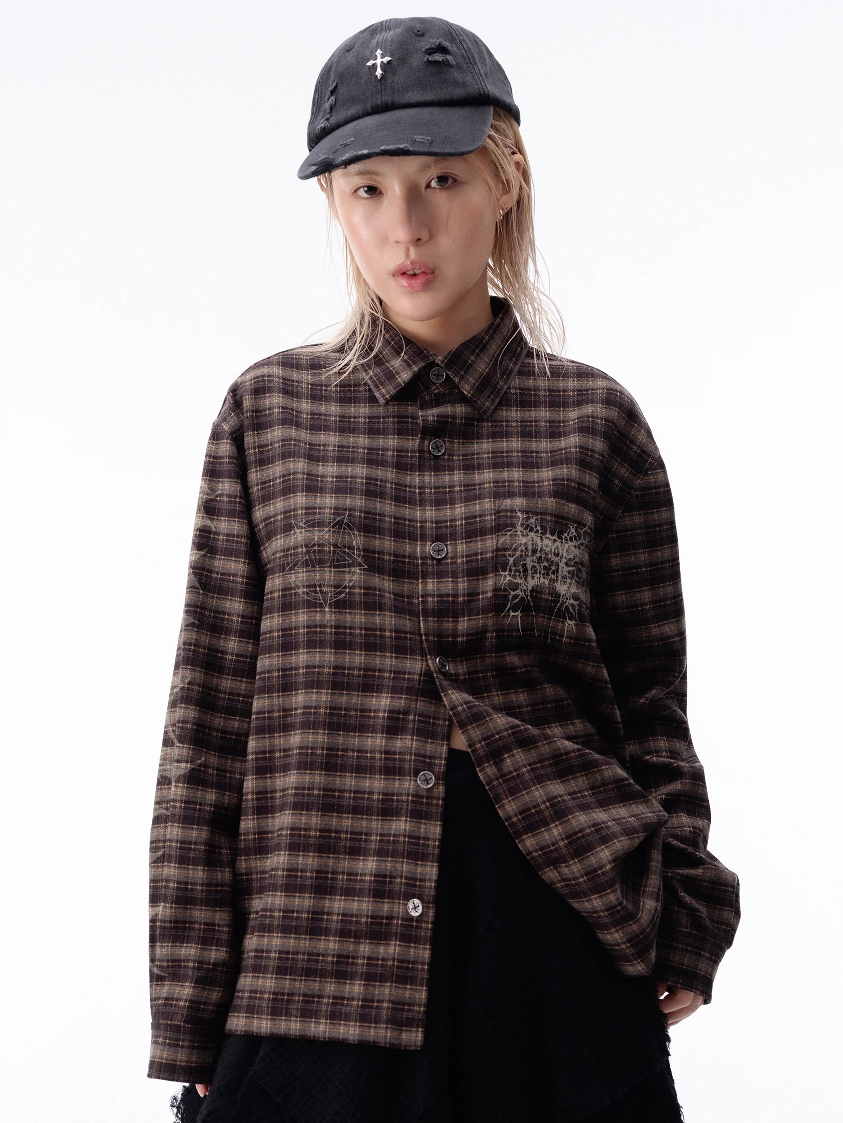 Charred Plaid shirt - Image 2