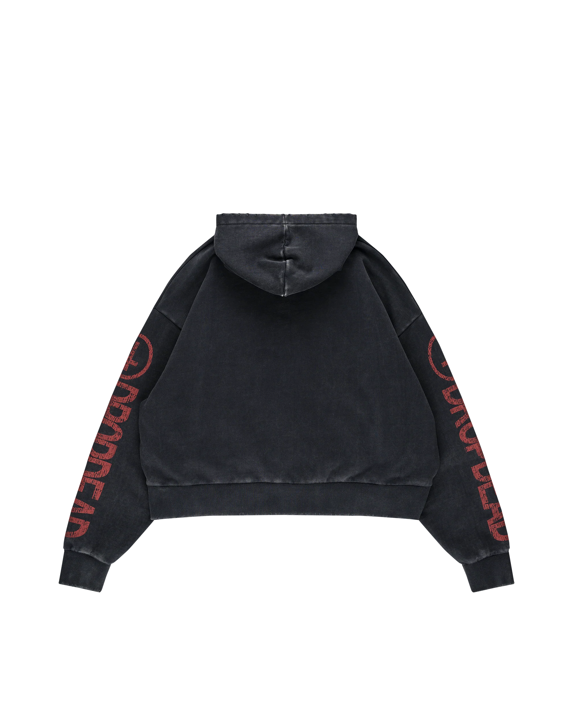 Coma Black Boxy Hoodie - Image 4