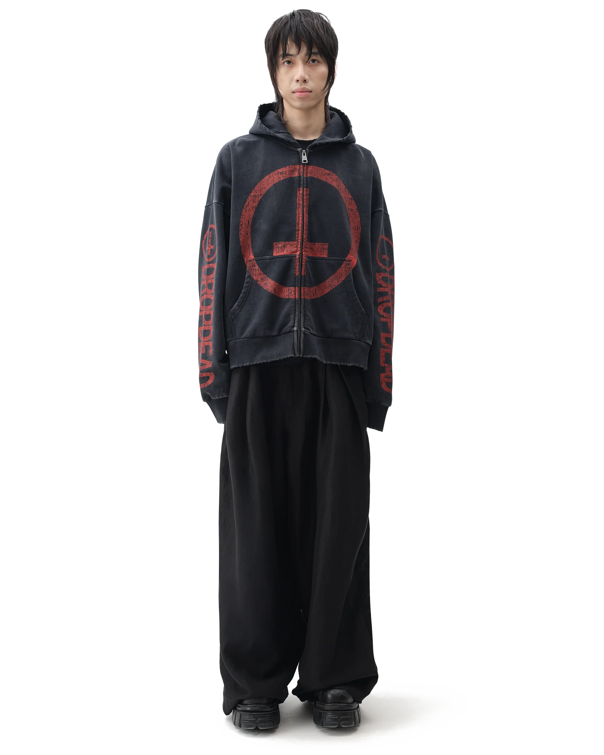 Coma Black Boxy Hoodie - Image 6