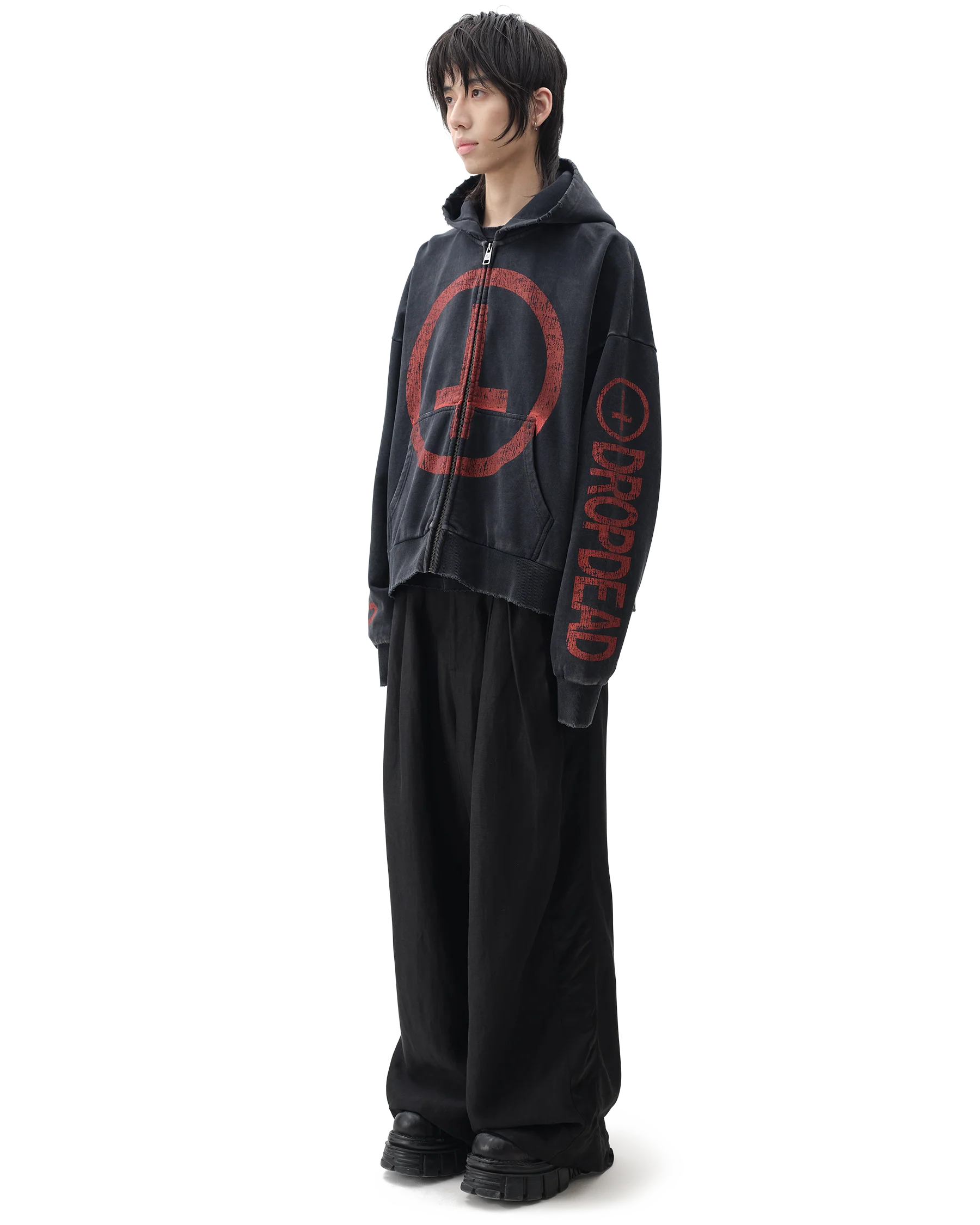 Coma Black Boxy Hoodie - Image 7