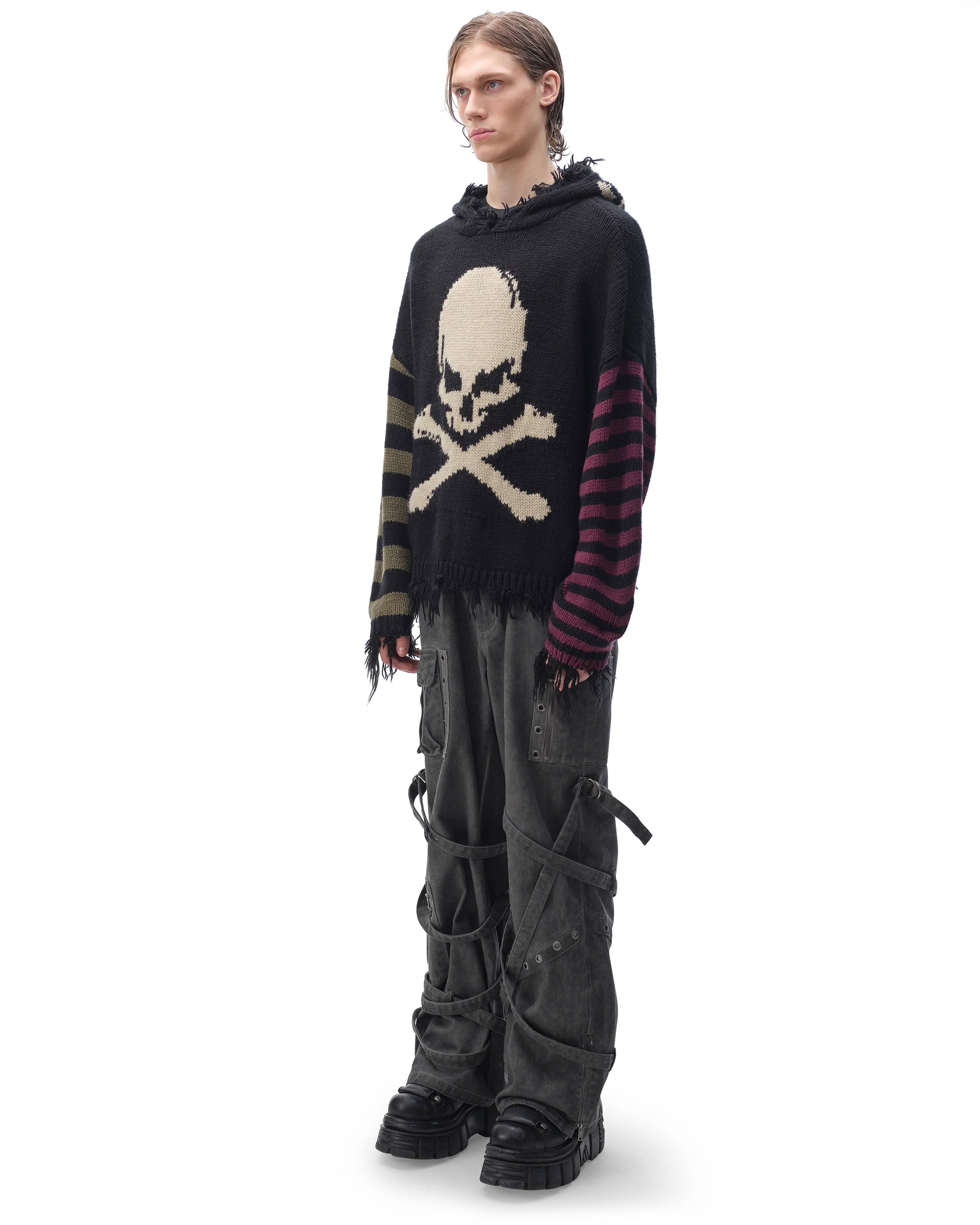 Scene 1 Knitted Hoodie - Image 10