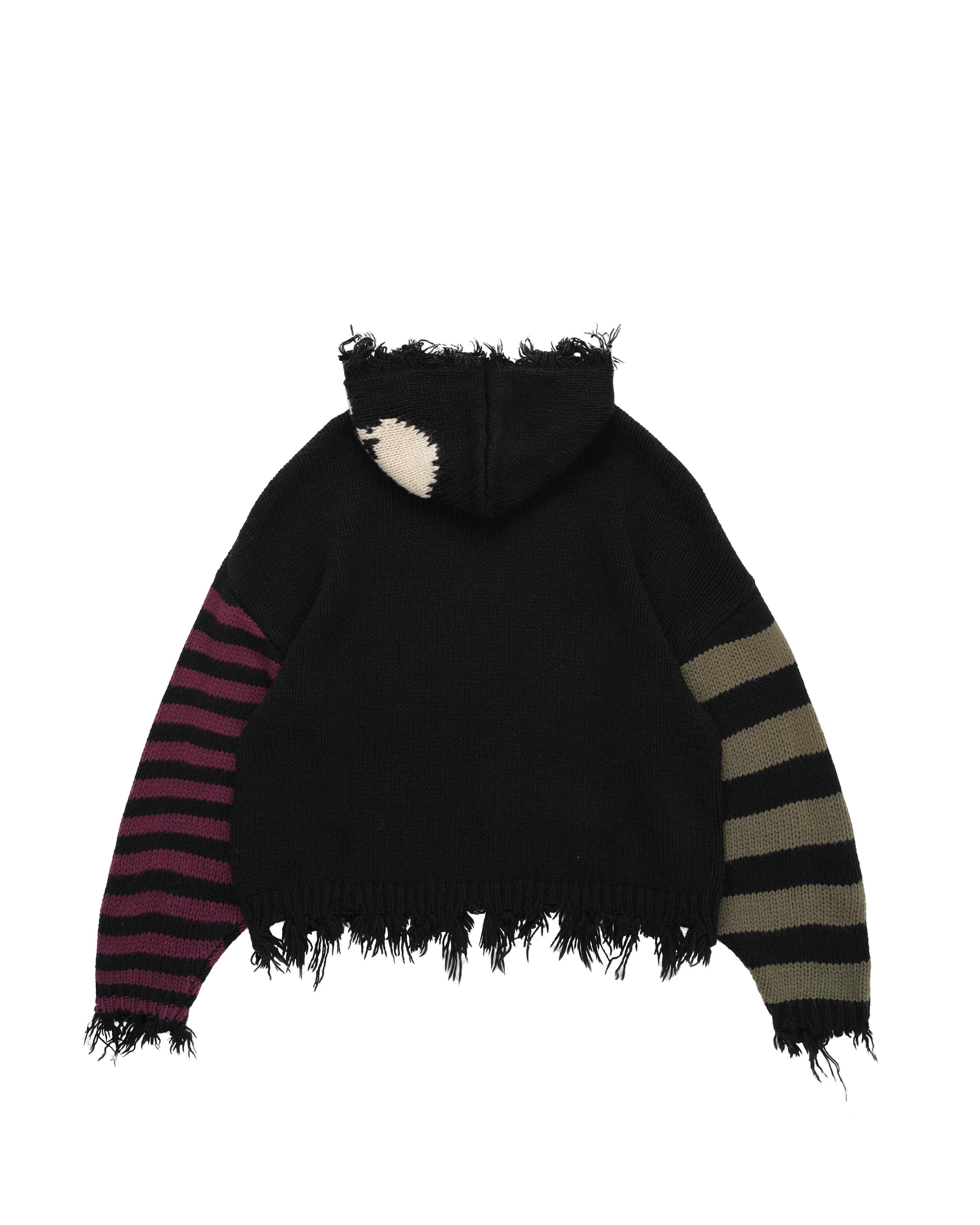 Scene 1 Knitted Hoodie - Image 4