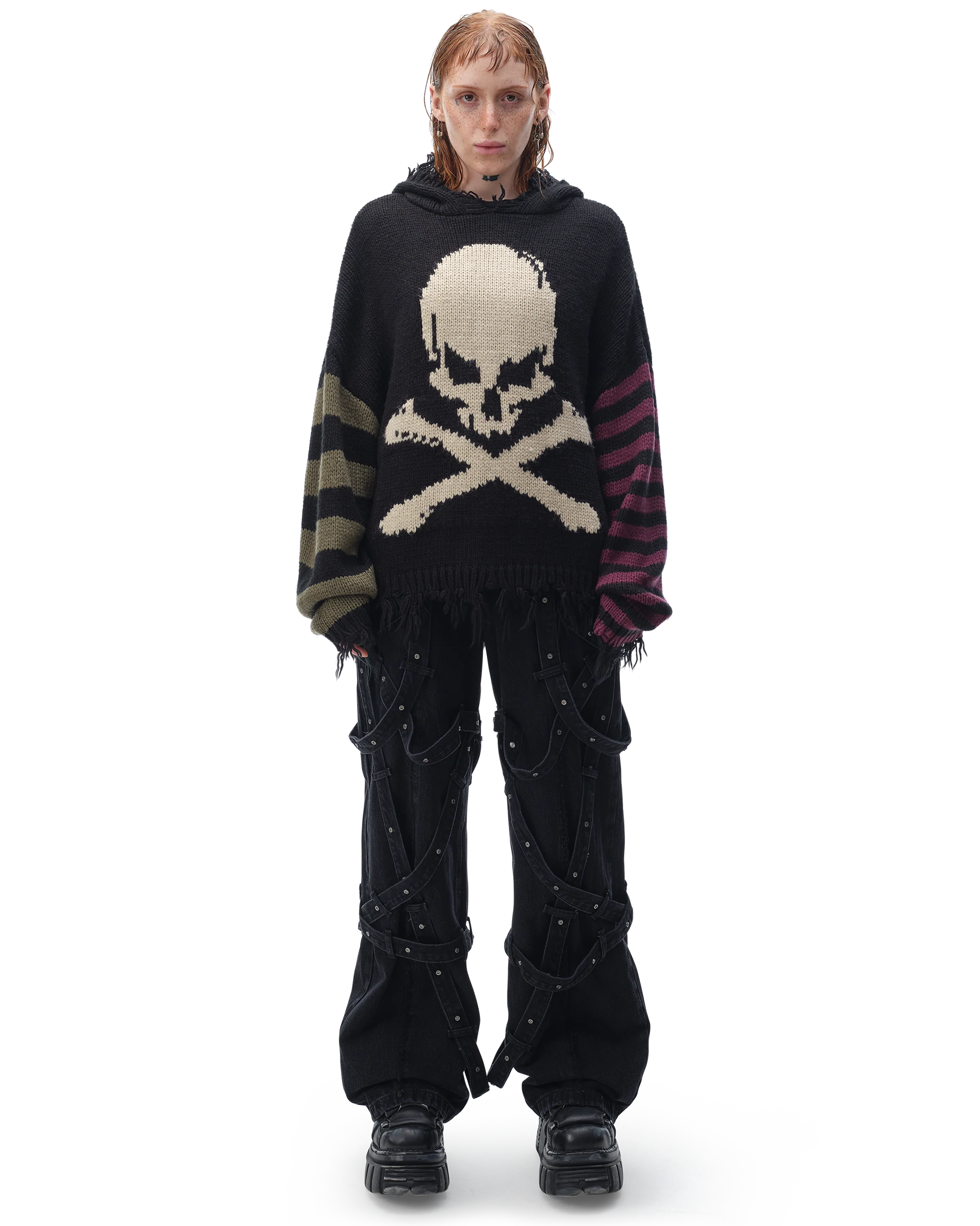 Scene 1 Knitted Hoodie - Image 6