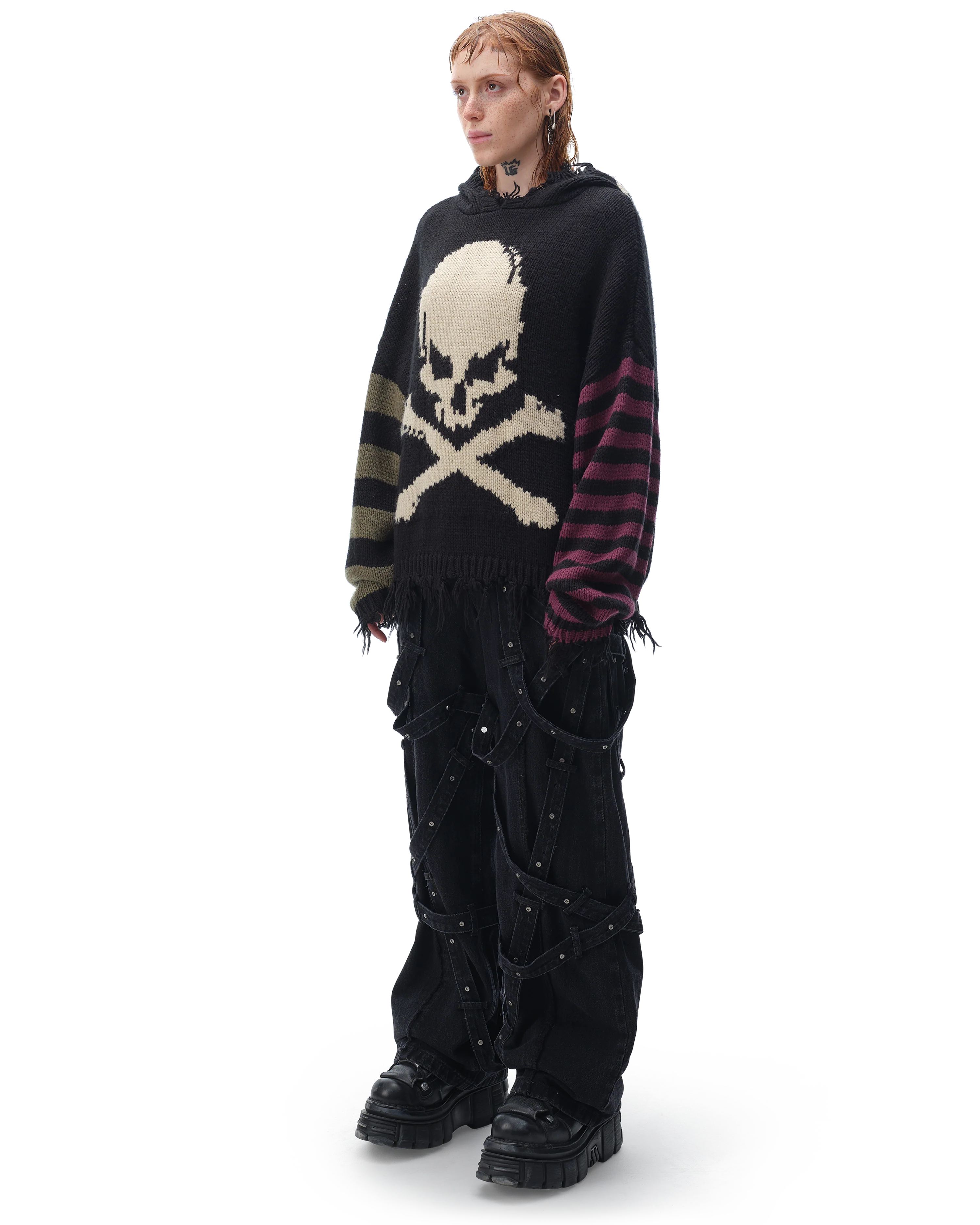 Scene 1 Knitted Hoodie - Image 7