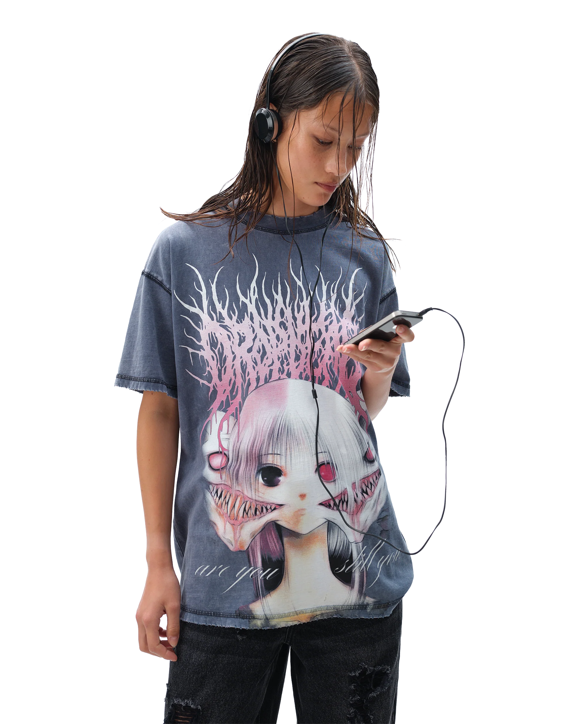 Split Boxy T-Shirt