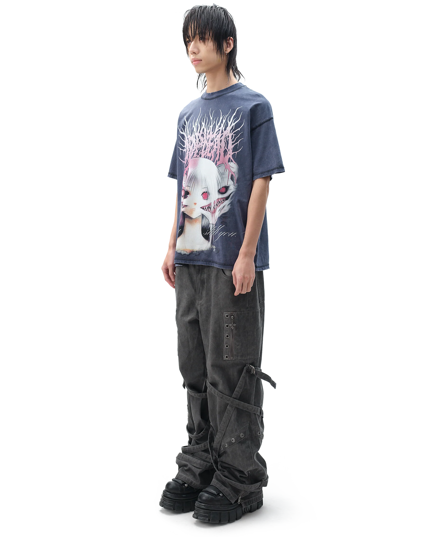 Split Boxy T-Shirt - Image 10