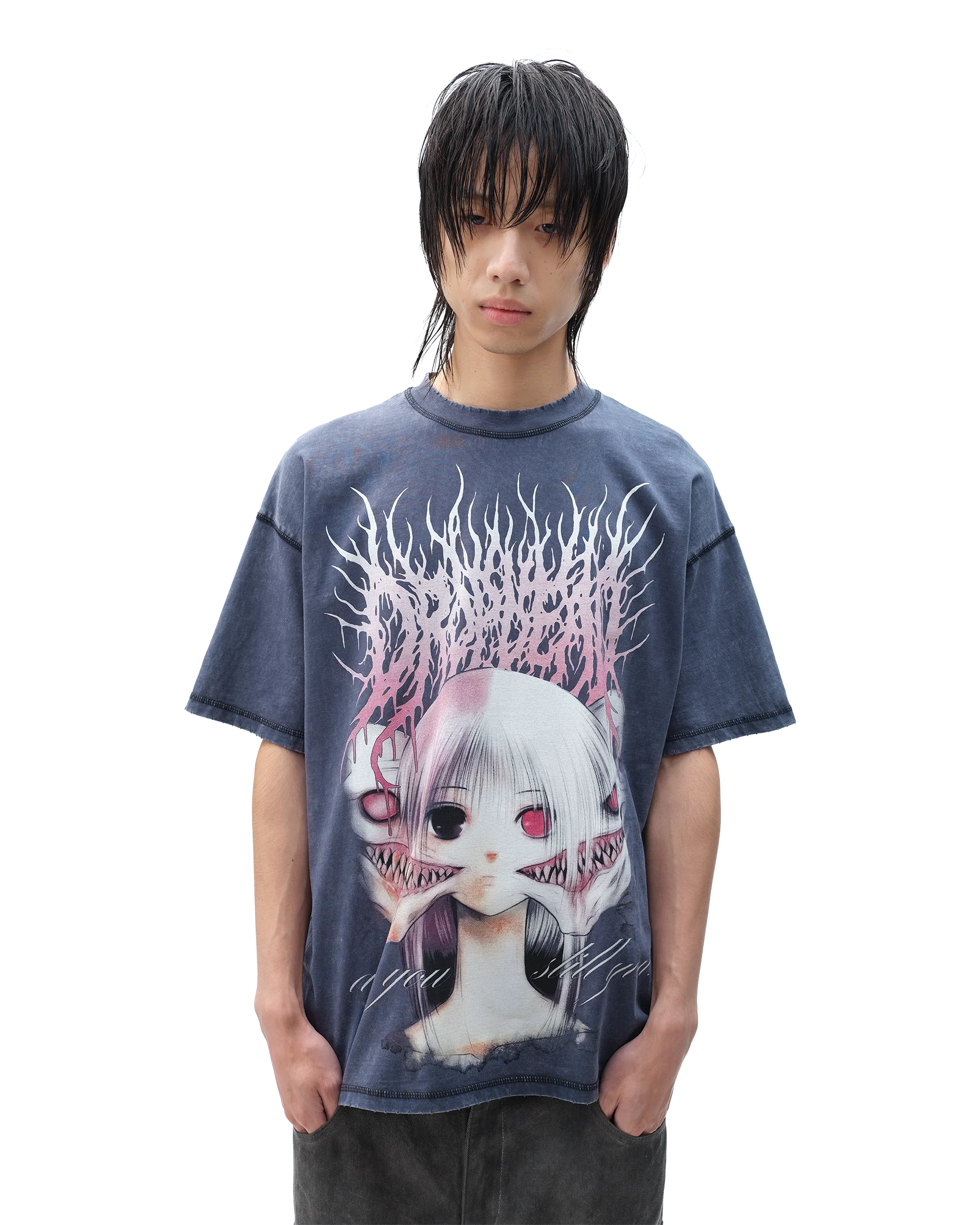 Split Boxy T-Shirt - Image 2