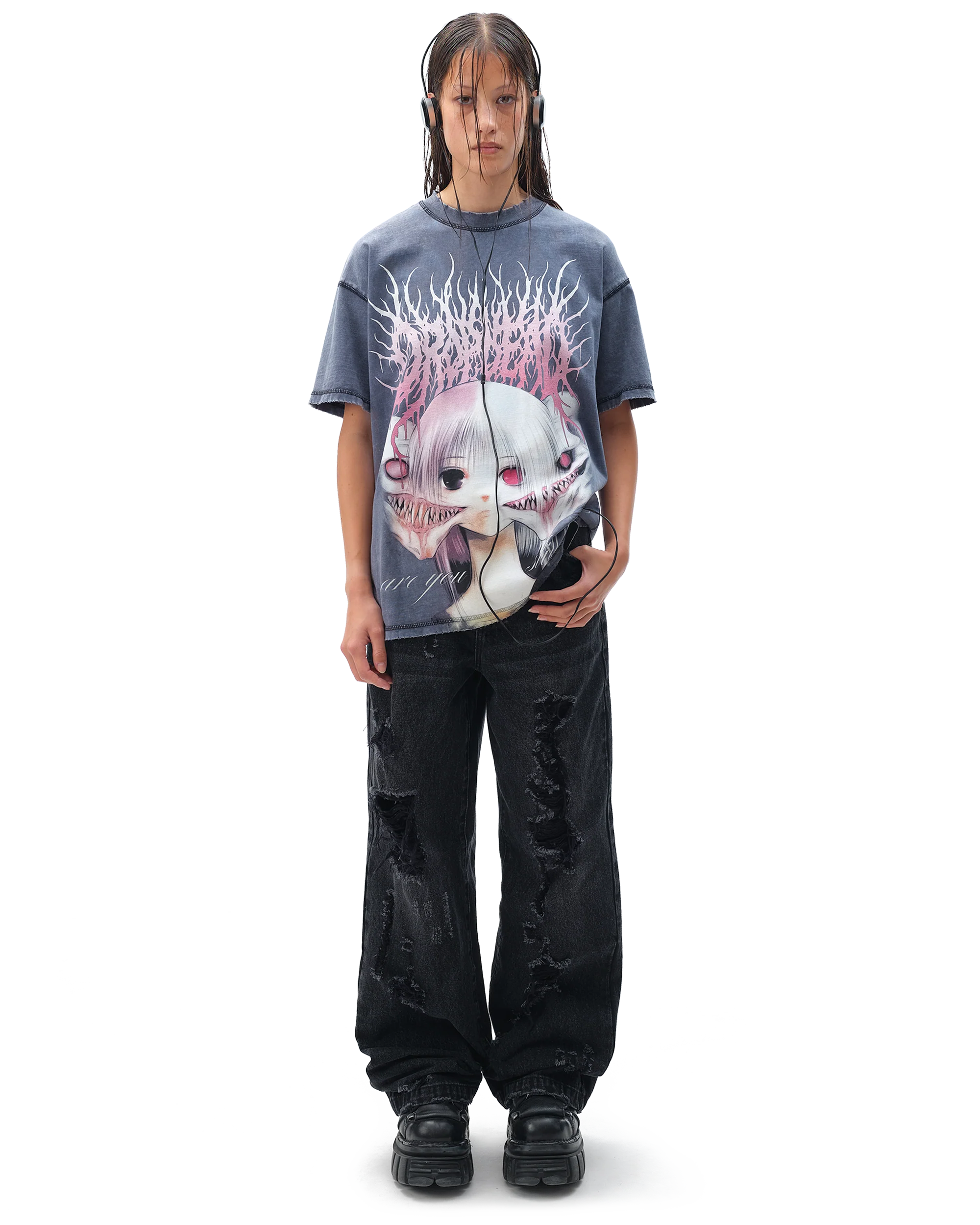 Split Boxy T-Shirt - Image 6