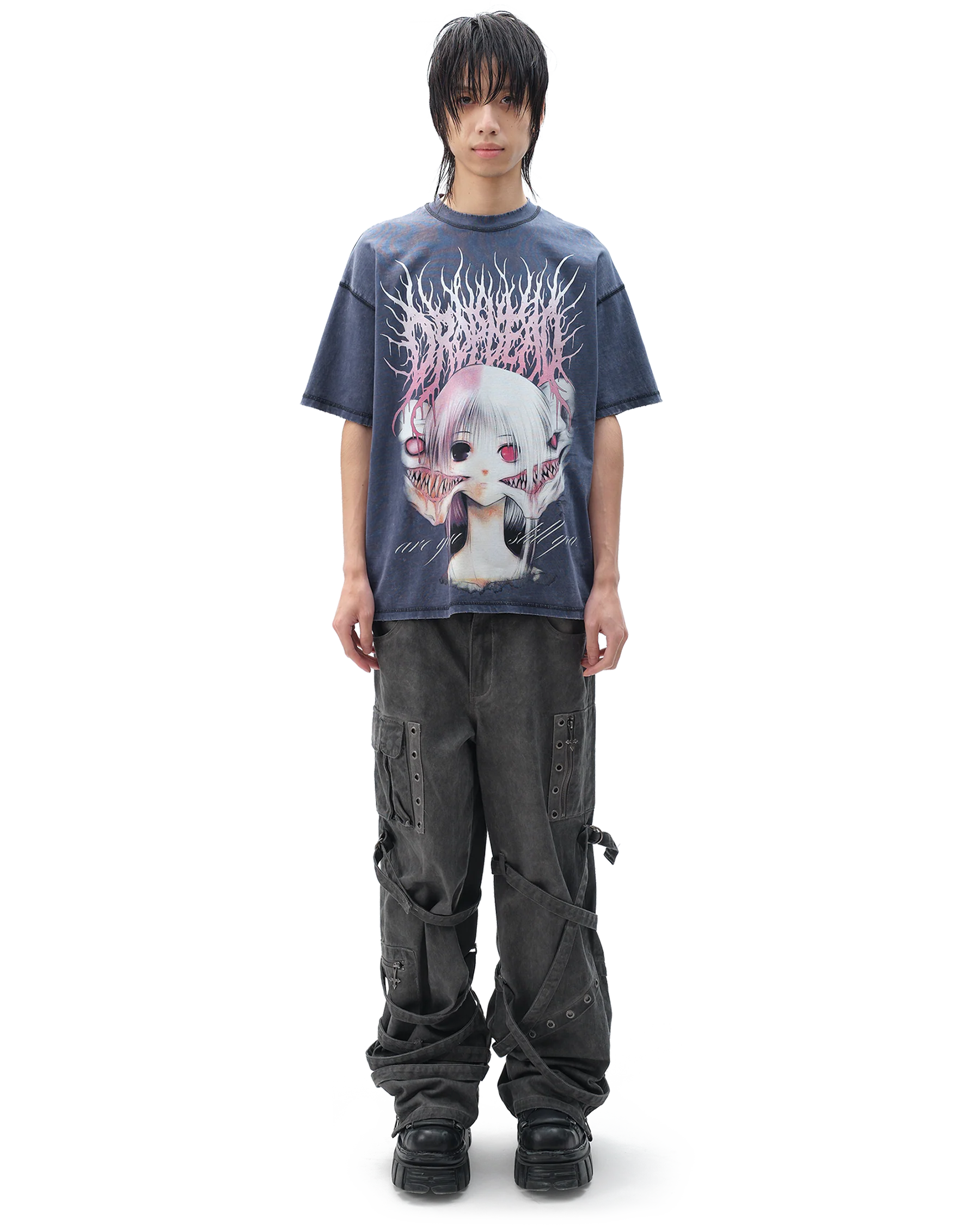 Split Boxy T-Shirt - Image 9