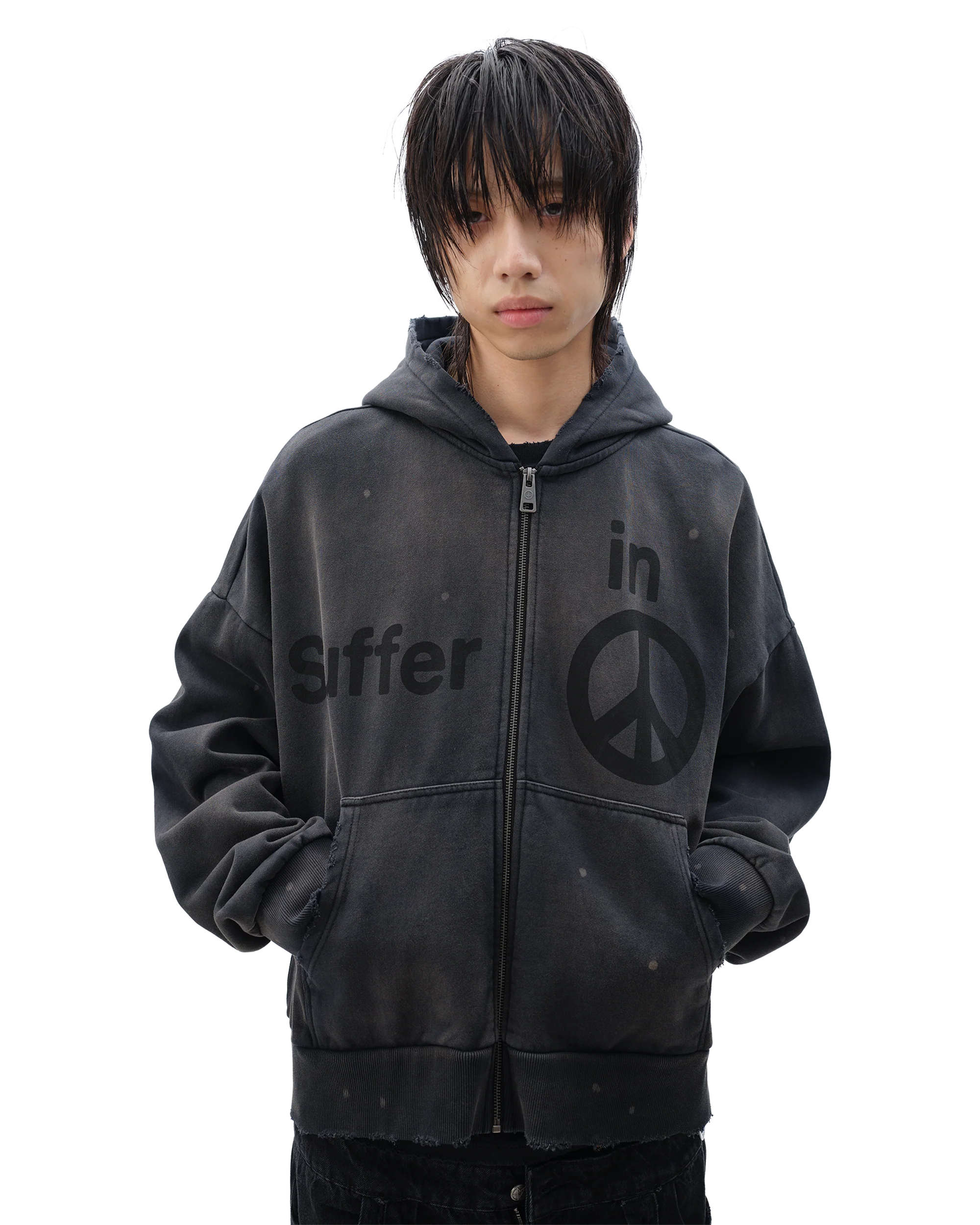 Suffer On Zip-Up Hoodie - Image 2
