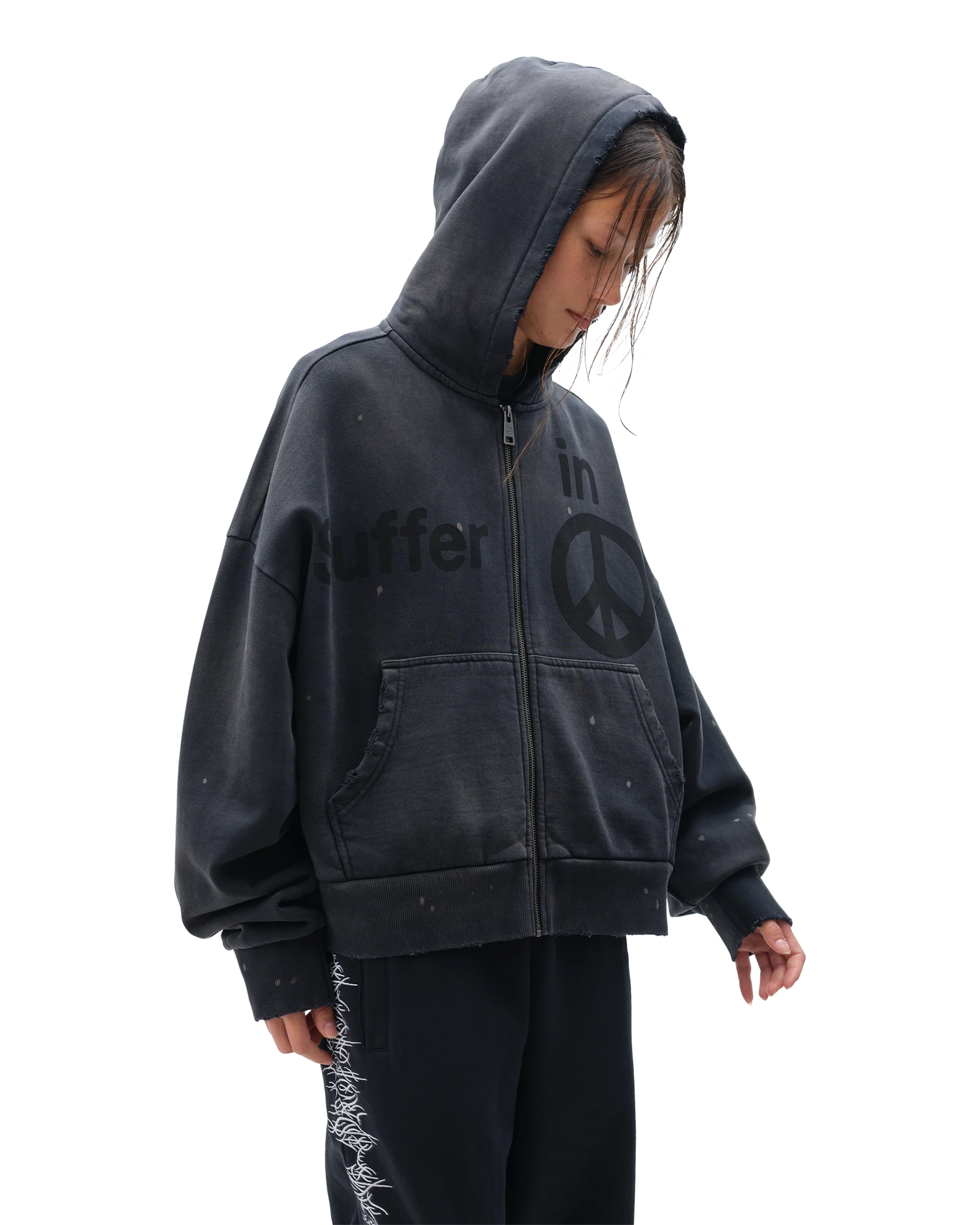 Suffer On Zip-Up Hoodie - Image 8