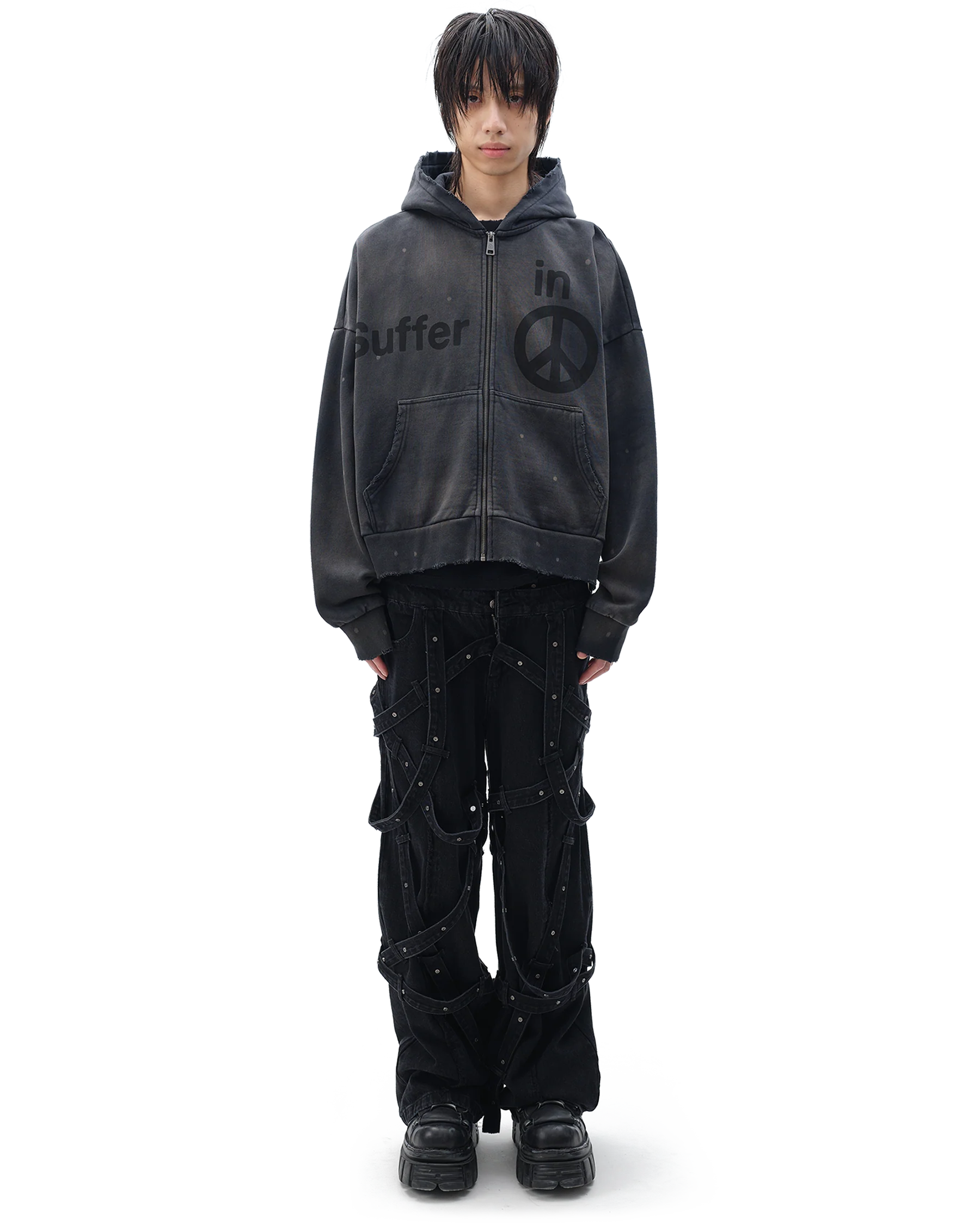 Suffer On Zip-Up Hoodie - Image 9
