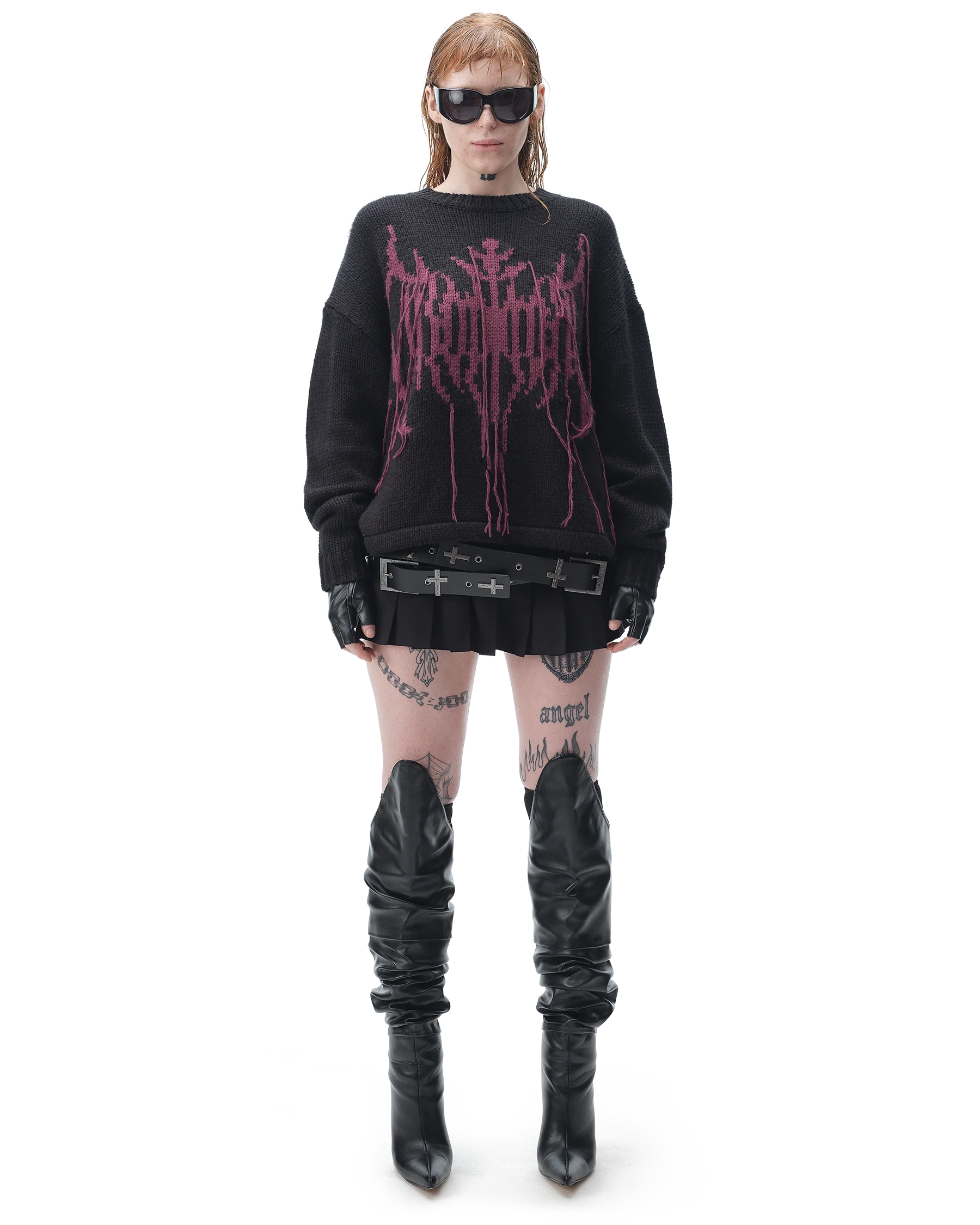 Vein Knitted Jumper - Image 5